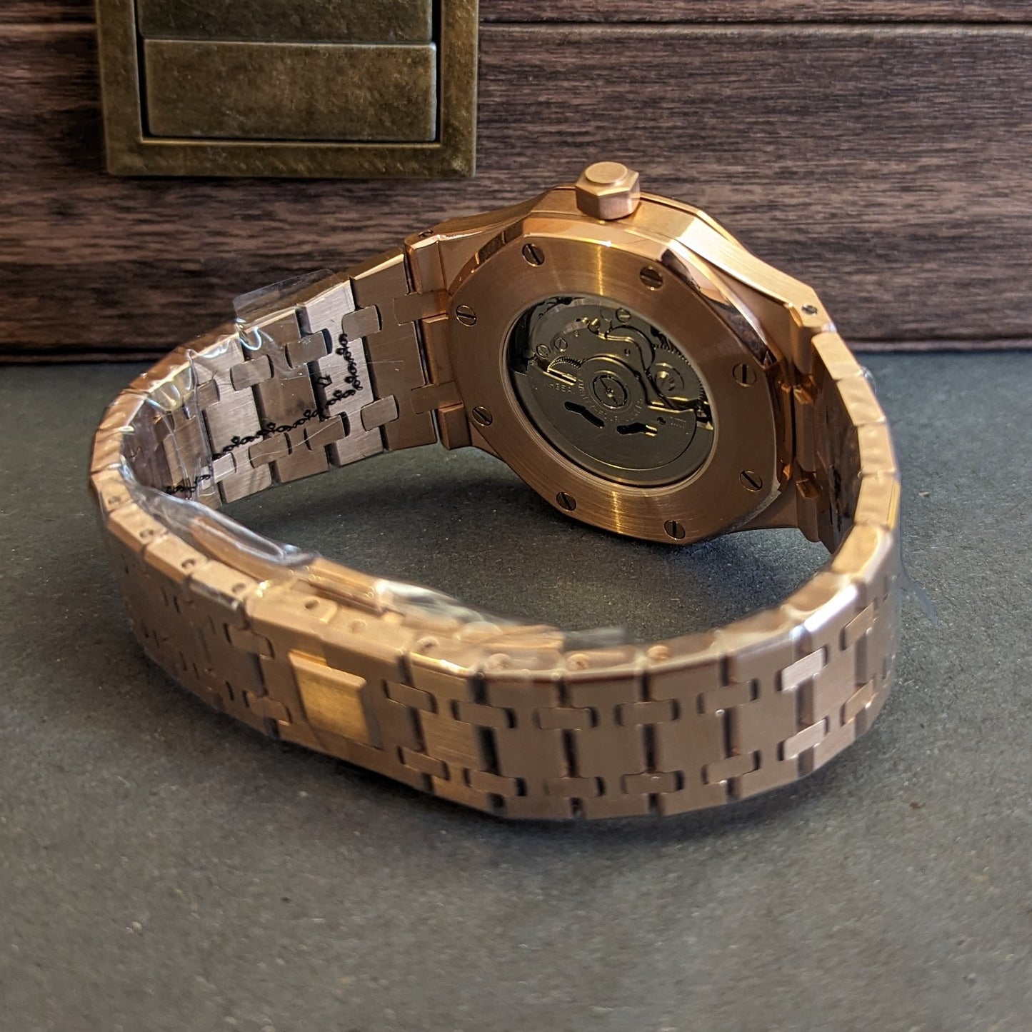 SeikOak Homage in Rose Gold - PS Watch Mods