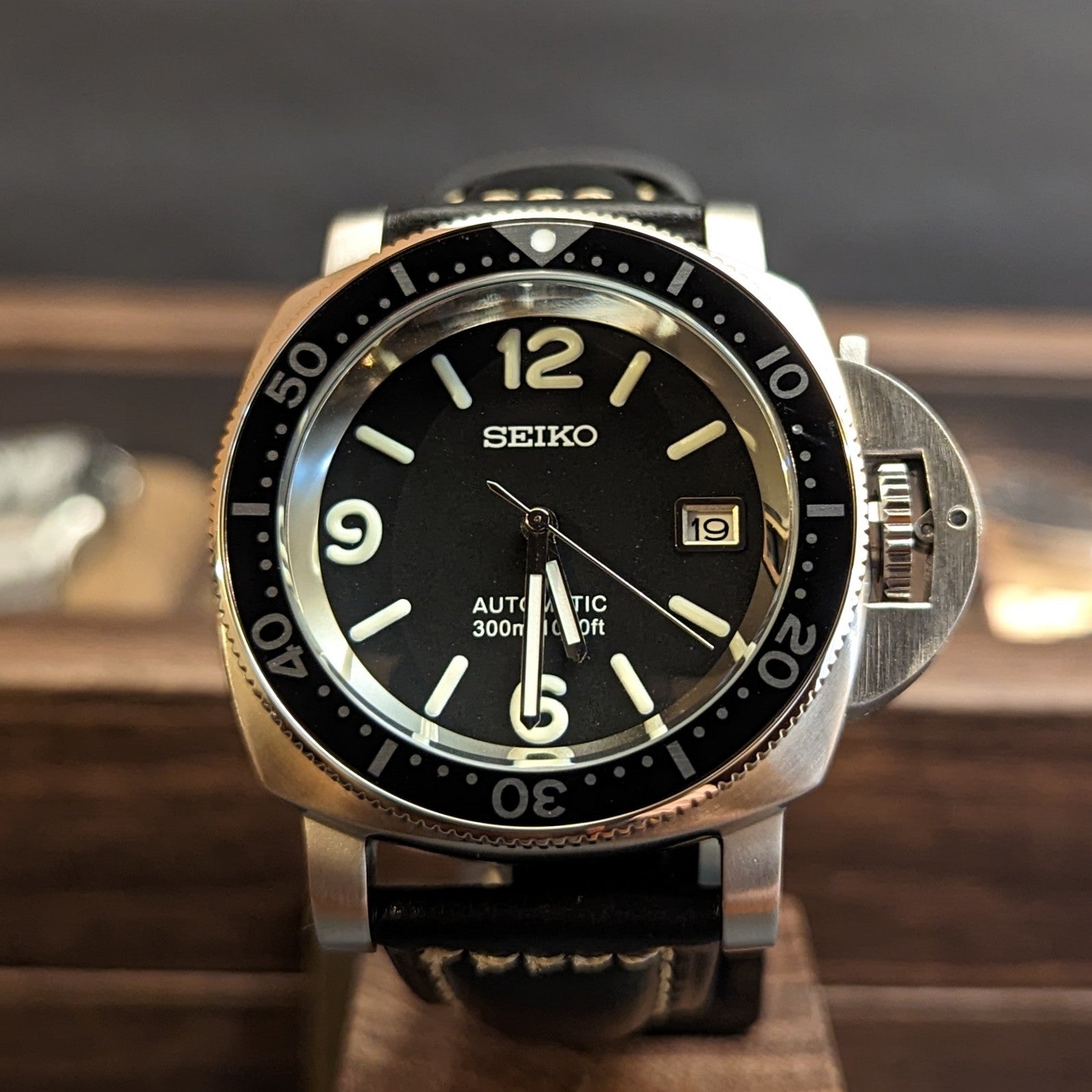 Seiko Mod Panerai Luminor Diver - PS Watch Mods