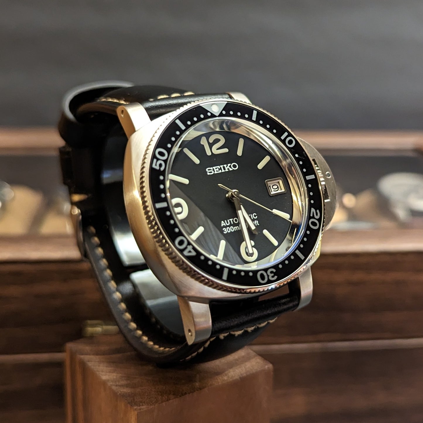Seiko Mod Panerai Luminor Diver - PS Watch Mods