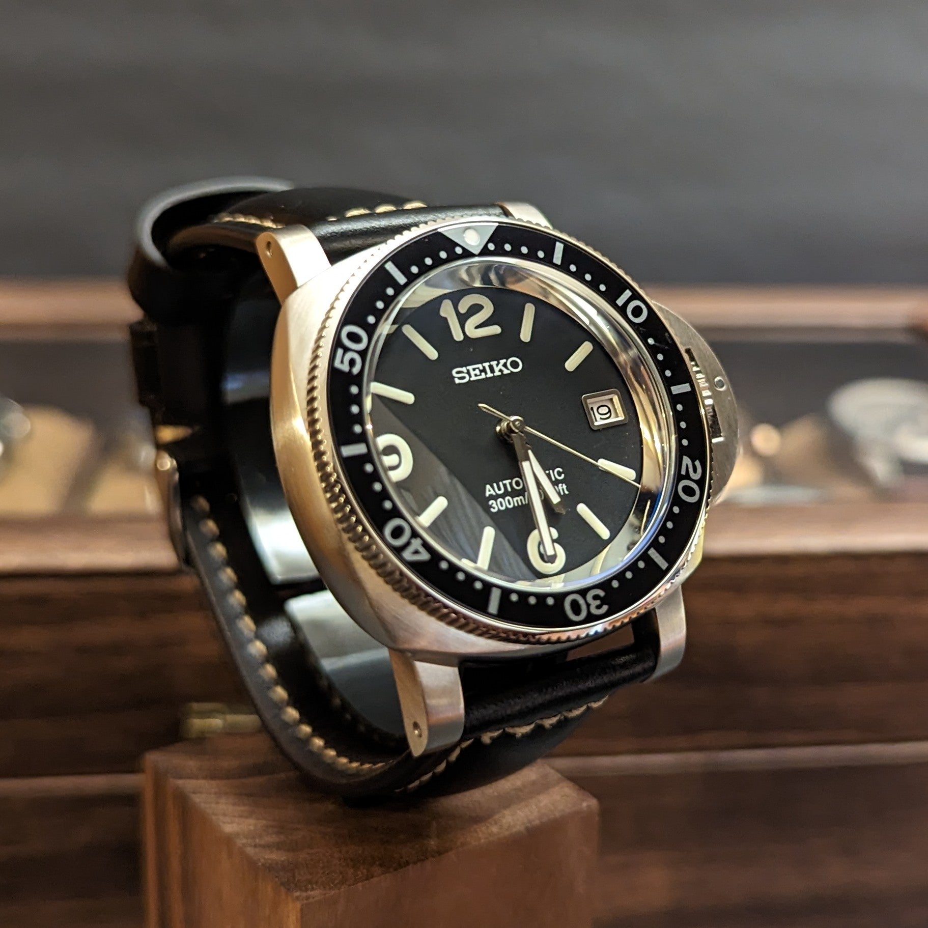 Seiko Mod Panerai Luminor Diver - PS Watch Mods