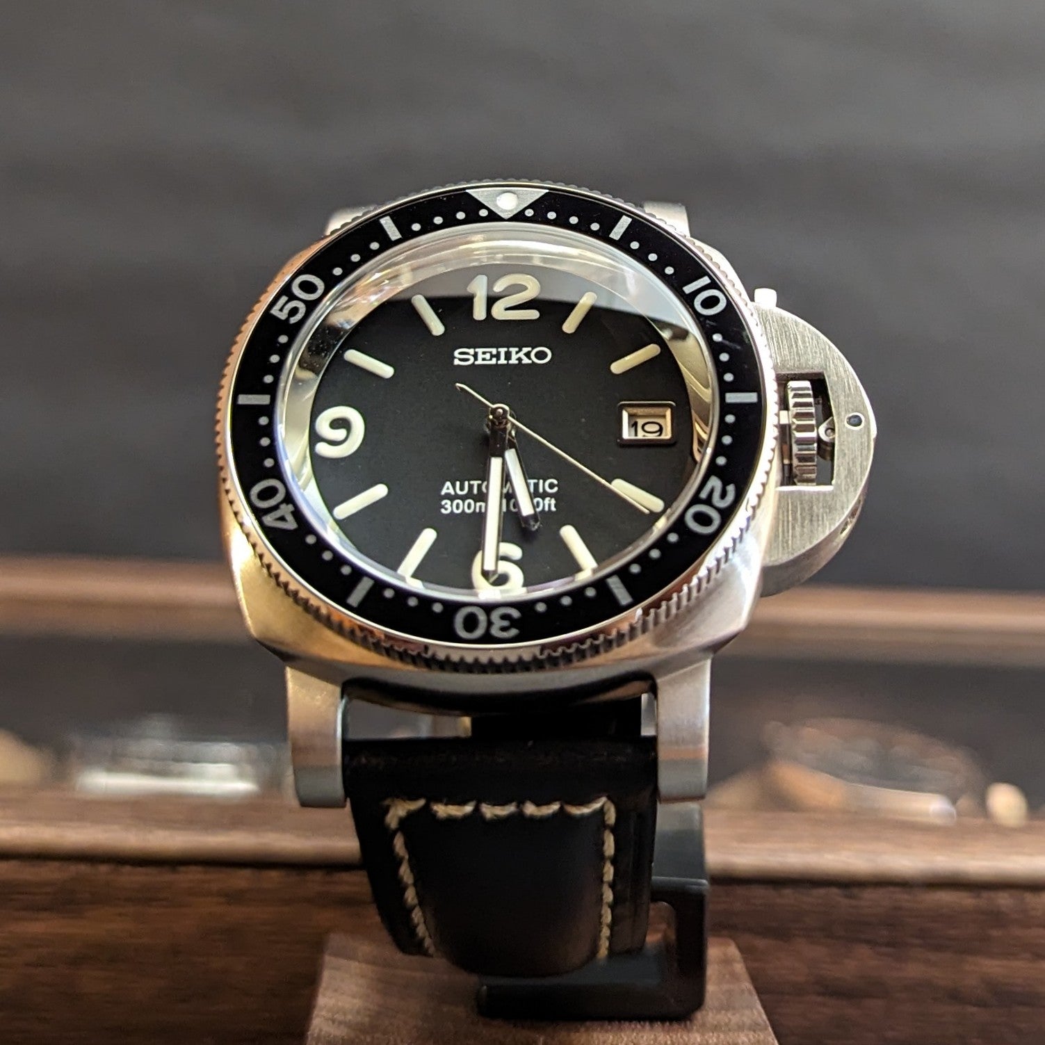 Seiko Mod Panerai Luminor Diver - PS Watch Mods