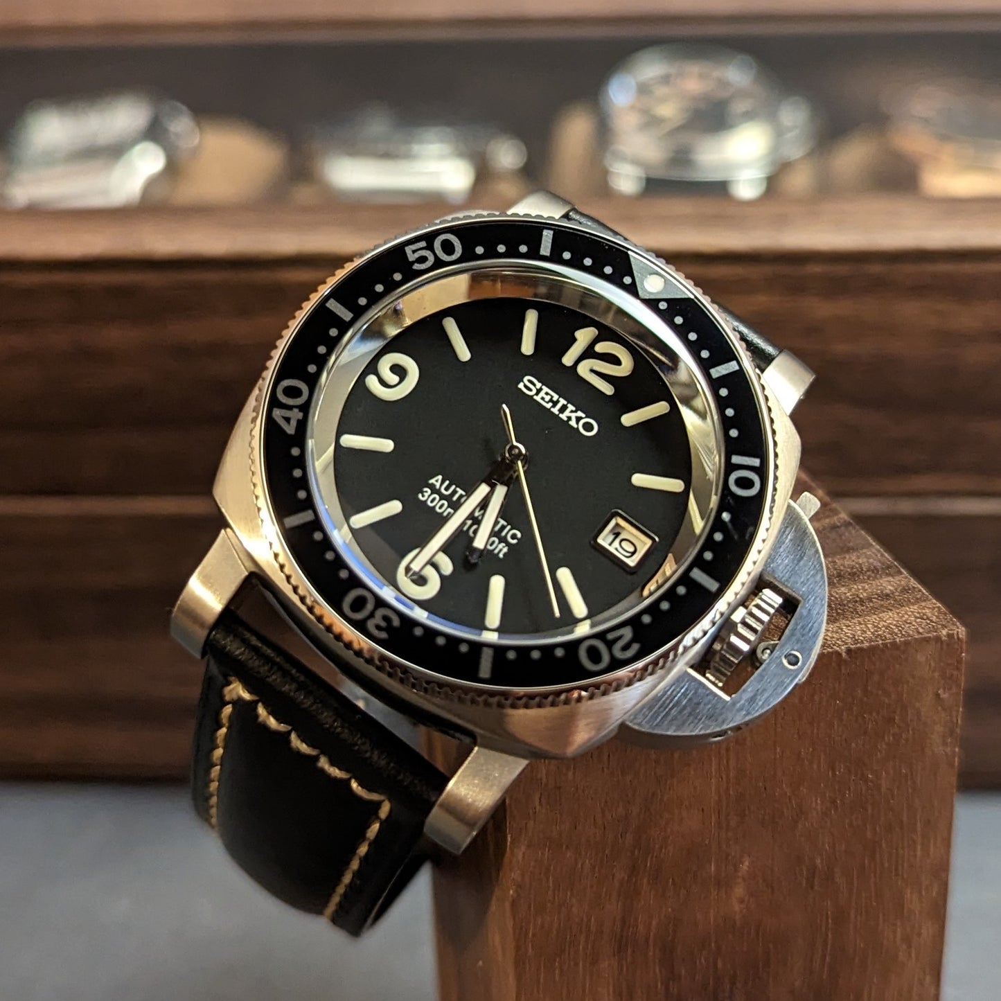 Seiko Mod Panerai Luminor Diver - PS Watch Mods