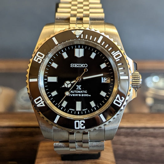 Classic Submariner With Splash of Seiko Style - PS Watch Mods