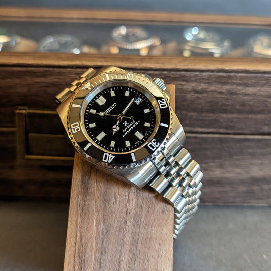Classic Submariner With Splash of Seiko Style - PS Watch Mods
