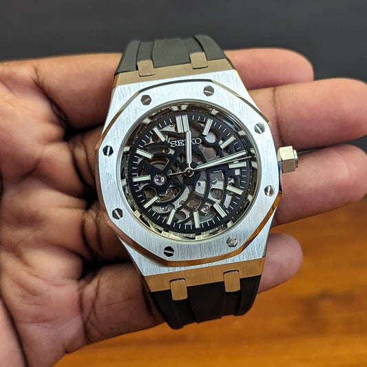 SeikOak Homage Skeleton - PS Watch Mods