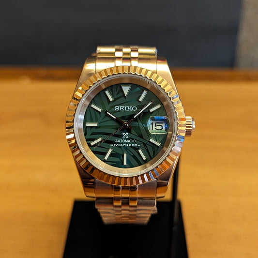 DateJust Rose Gold Seiko Mod - PS Watch Mods