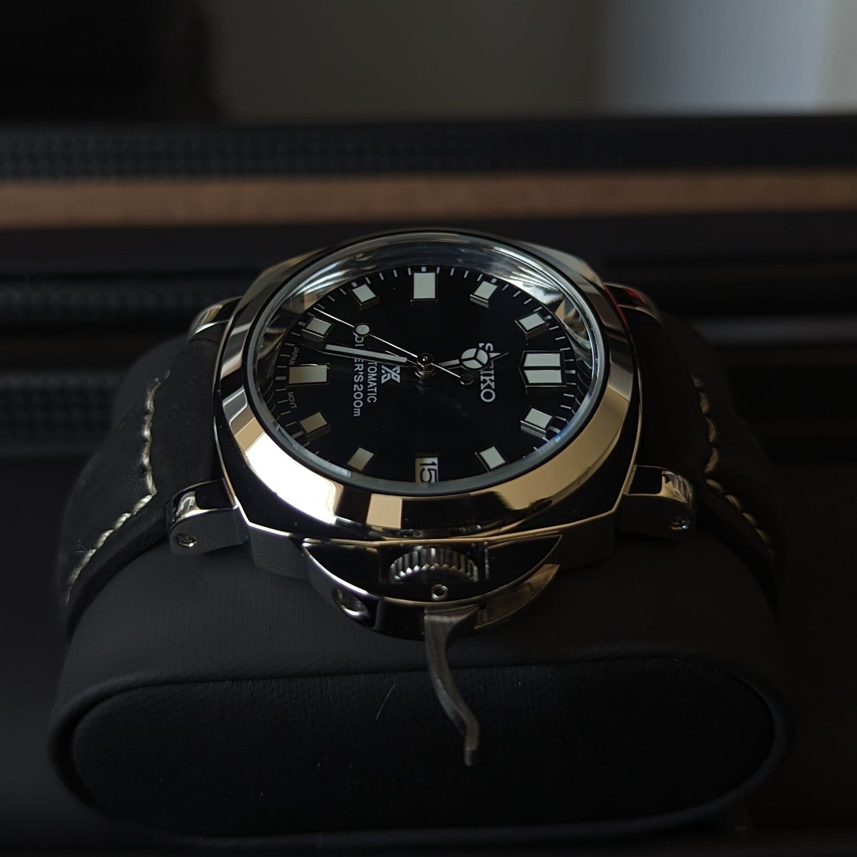 Seiko Mod Panerai Luminor Custom - PS Watch Mods