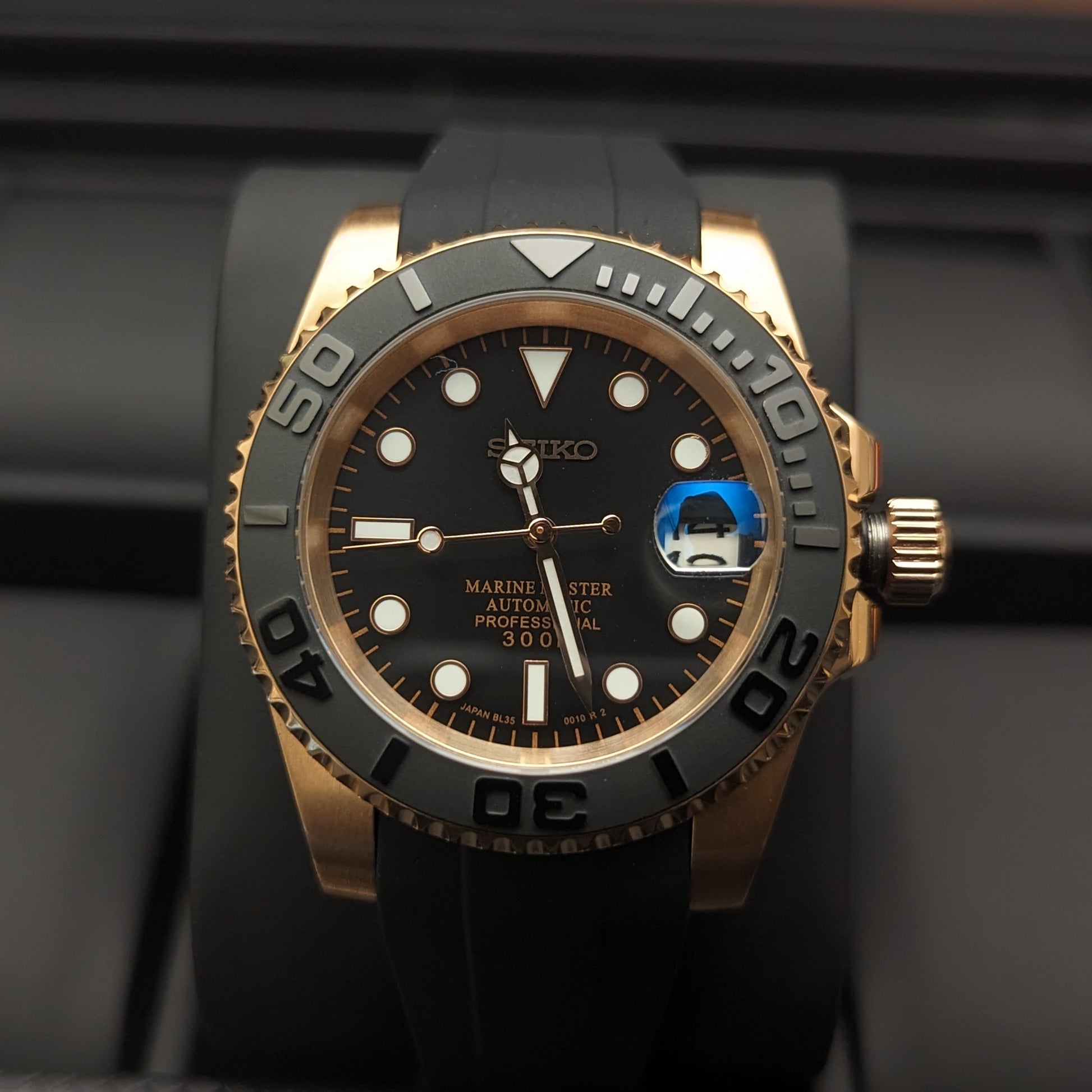 Classic Rose Gold Yachty Homage - PS Watch Mods