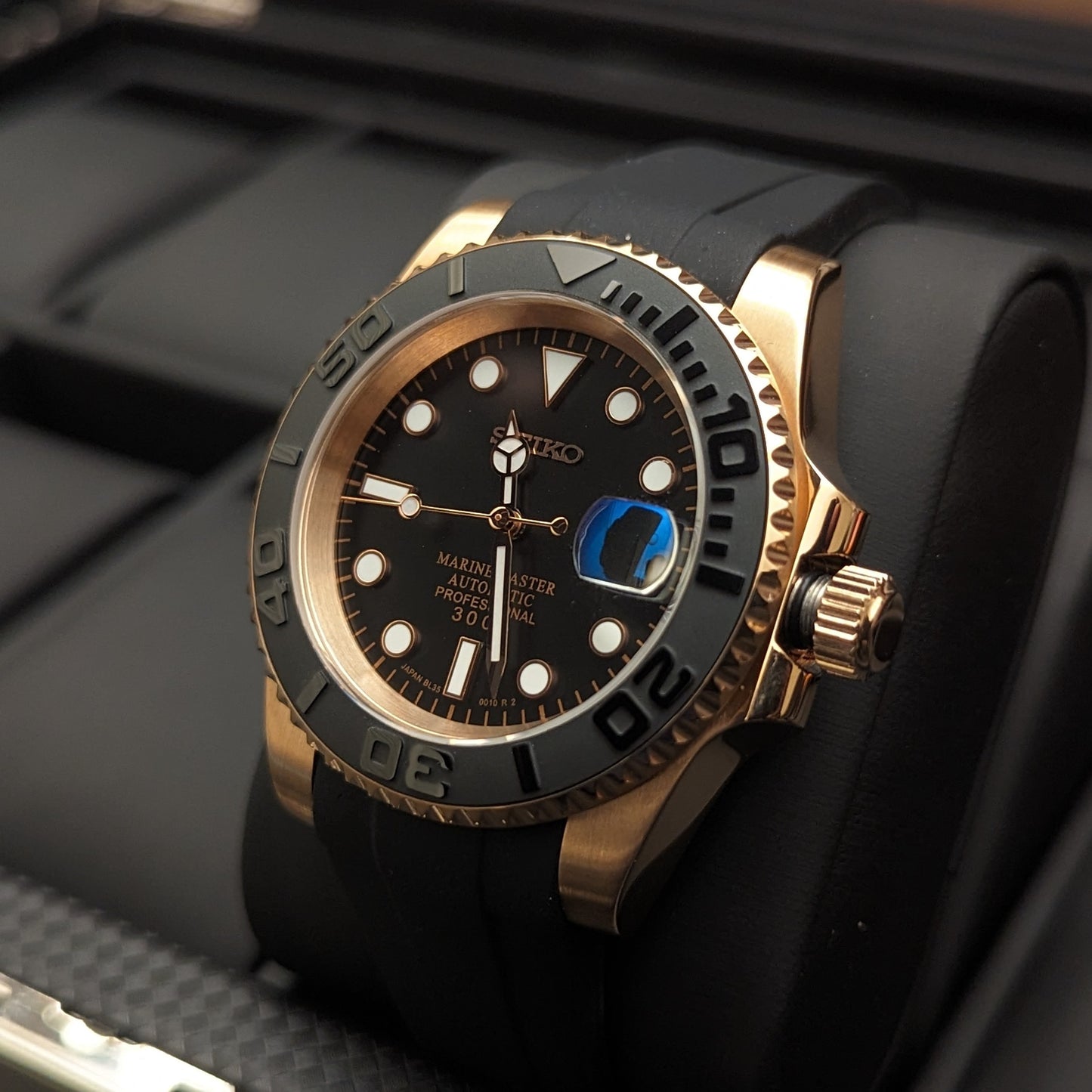 Classic Rose Gold Yachty Homage - PS Watch Mods