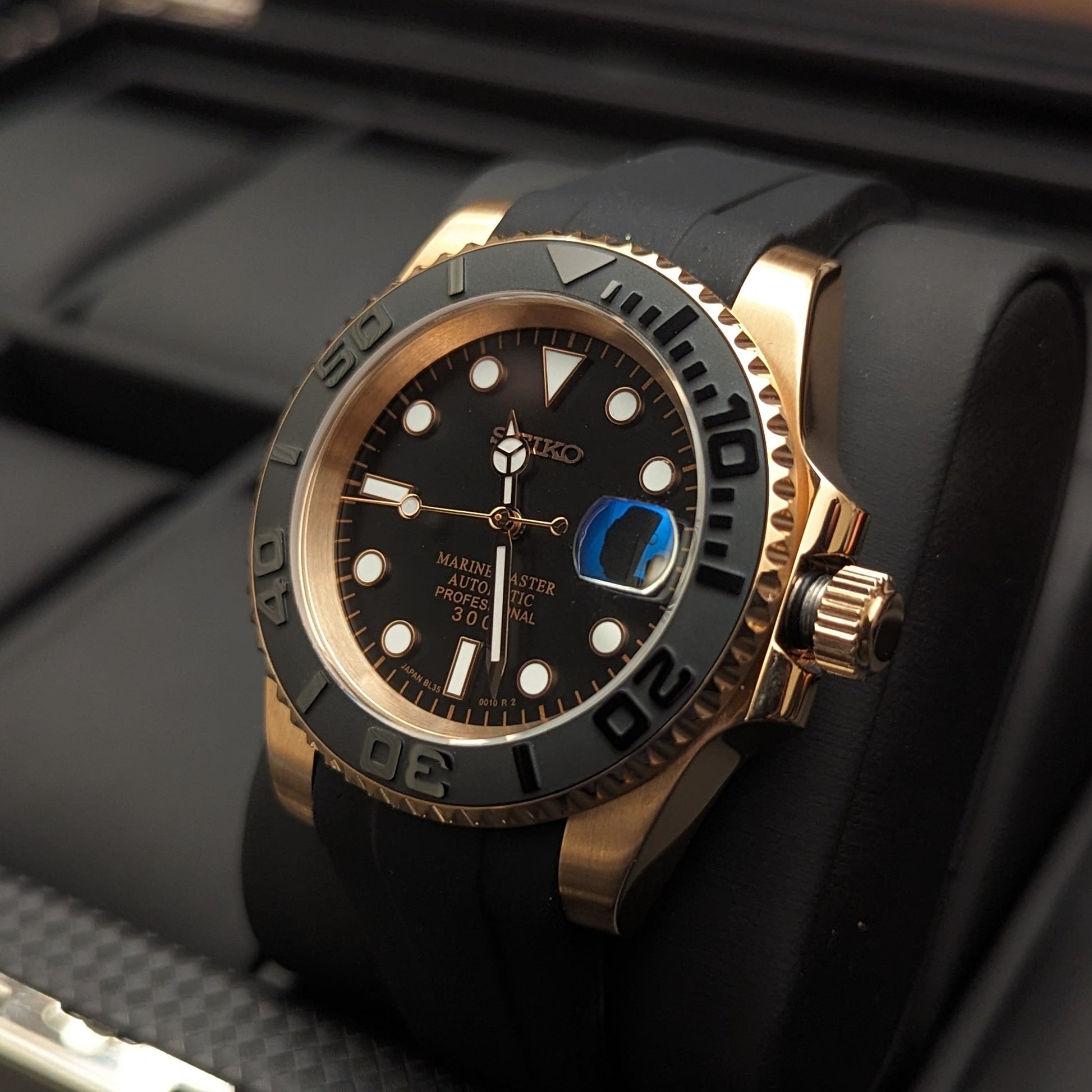 Classic Rose Gold Yachty Homage - PS Watch Mods