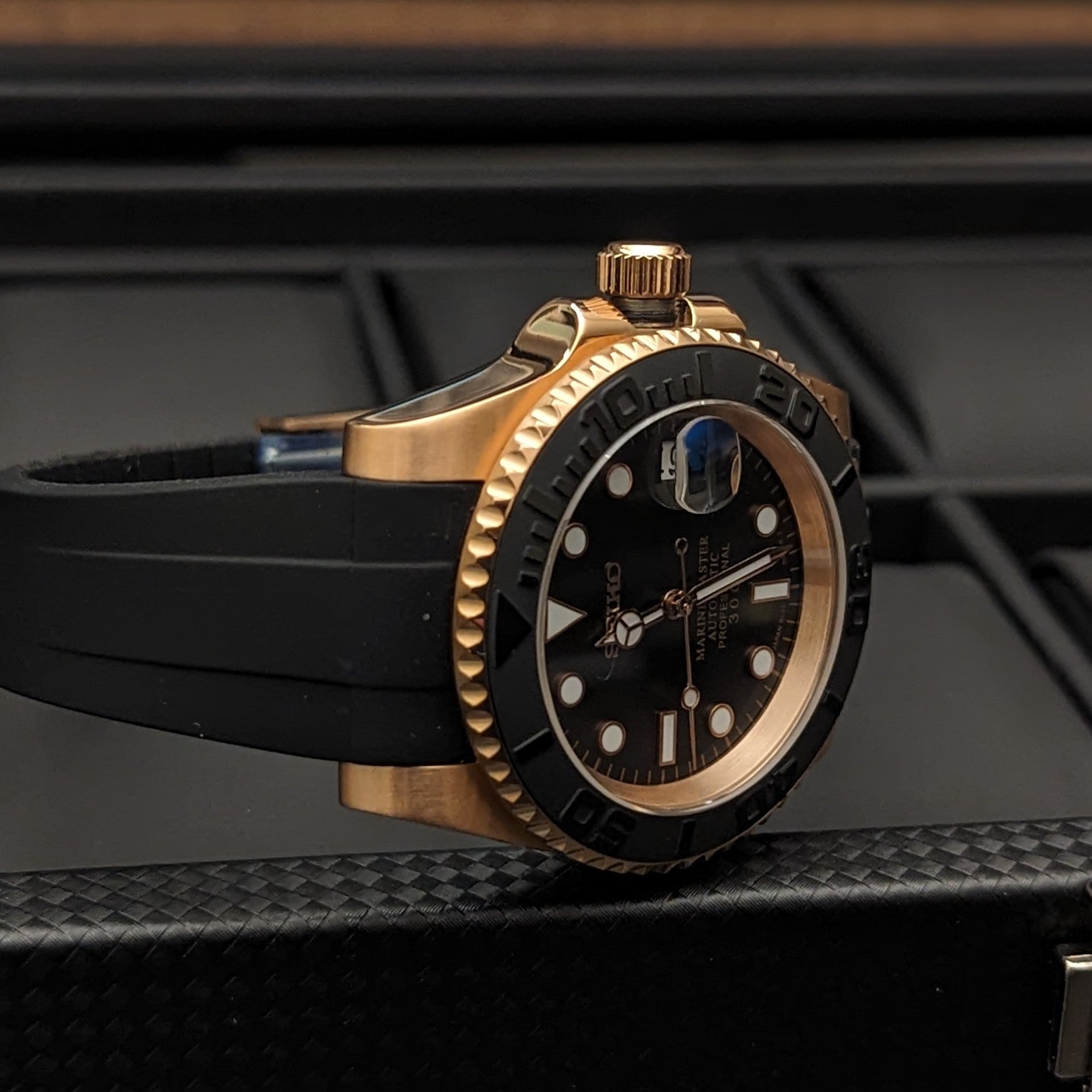 Classic Rose Gold Yachty Homage - PS Watch Mods