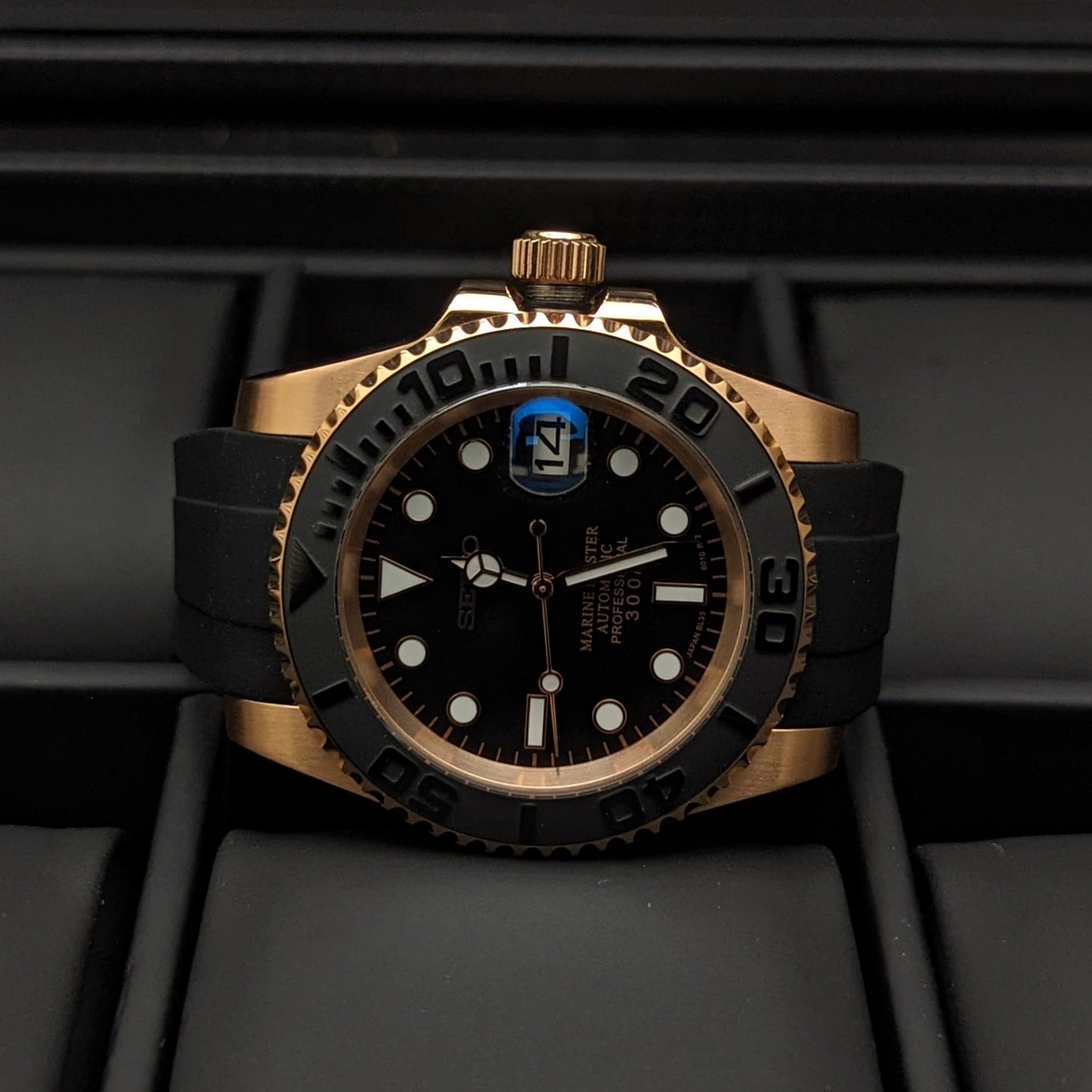 Classic Rose Gold Yachty Homage - PS Watch Mods