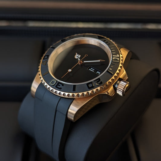 Classic Rose Gold Yachtmaster Sterile - PS Watch Mods