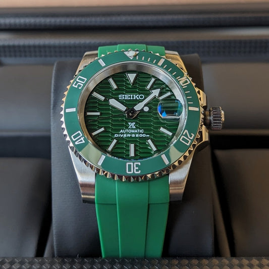 Green Lantern Seiko Mod - PS Watch Mods