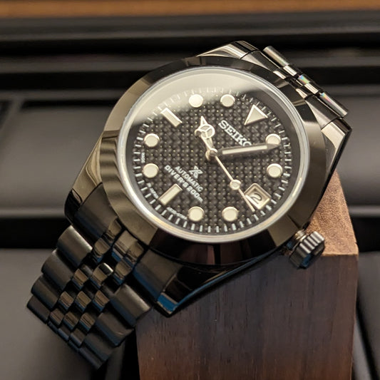 Datejust Custom Carbon fibre mod