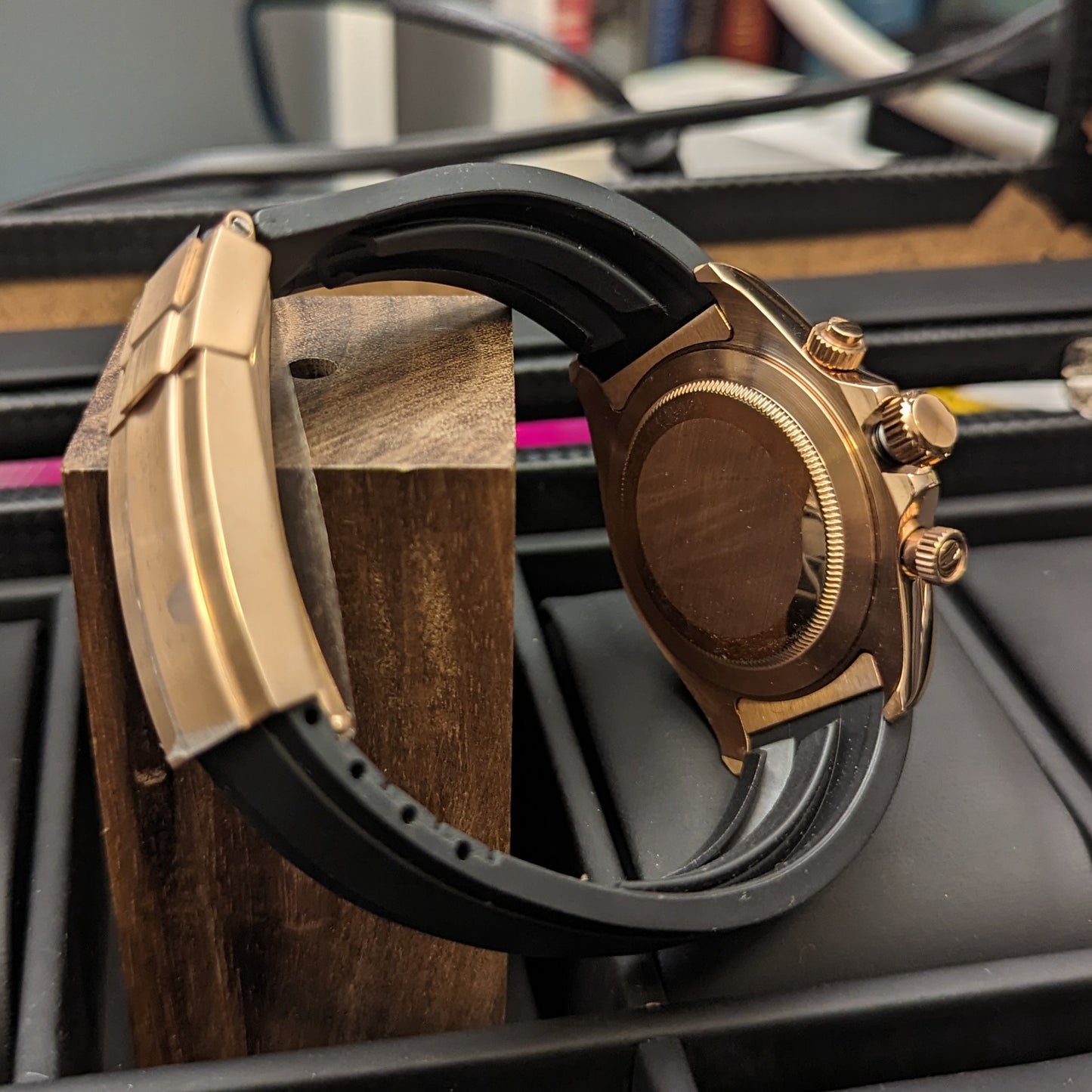 Daytona Chocolate SeikoTona Mod - PS Watch Mods