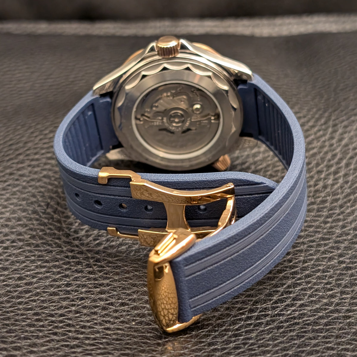 Seamaster - Rose Gold Ocean Blue