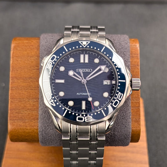Seamaster 300 Seiko Mod James Bond tribute - PS Watch Mods