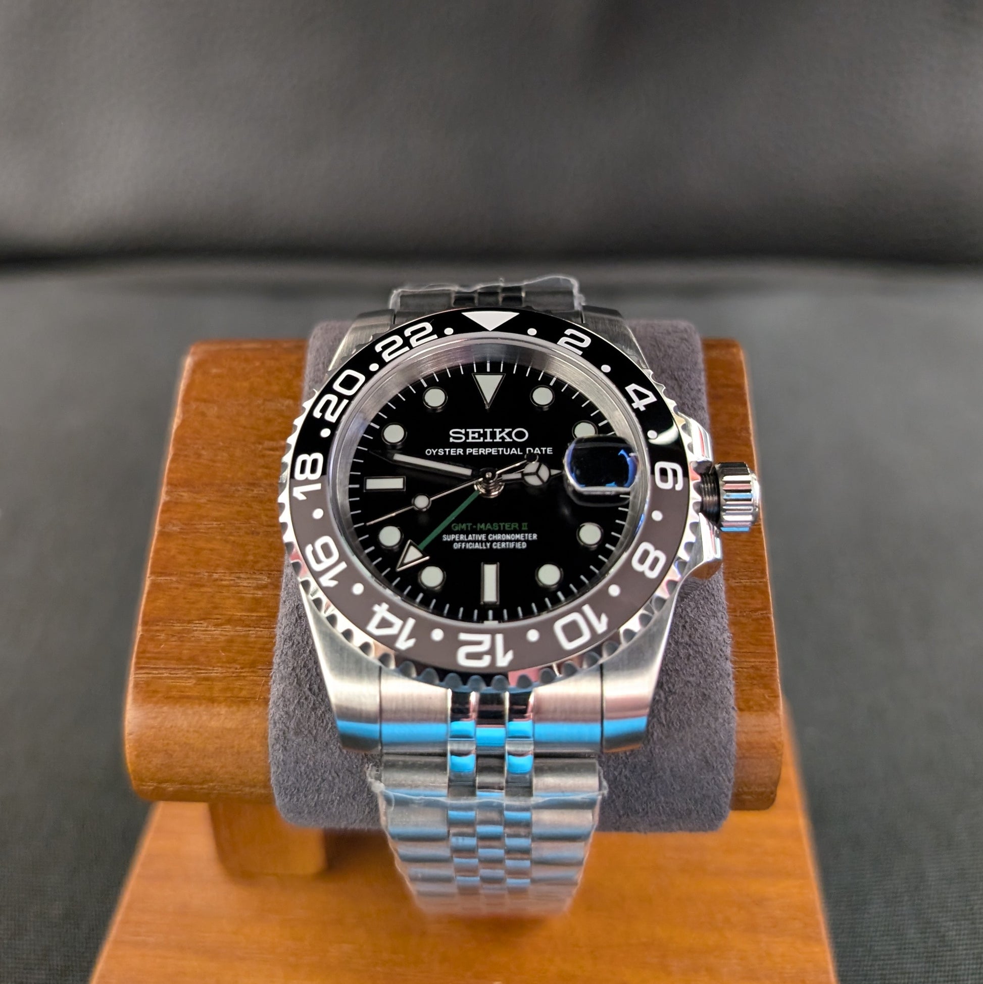 Bruce Wayne - GMT Master-ii Homage 2024 Model - PS Watch Mods
