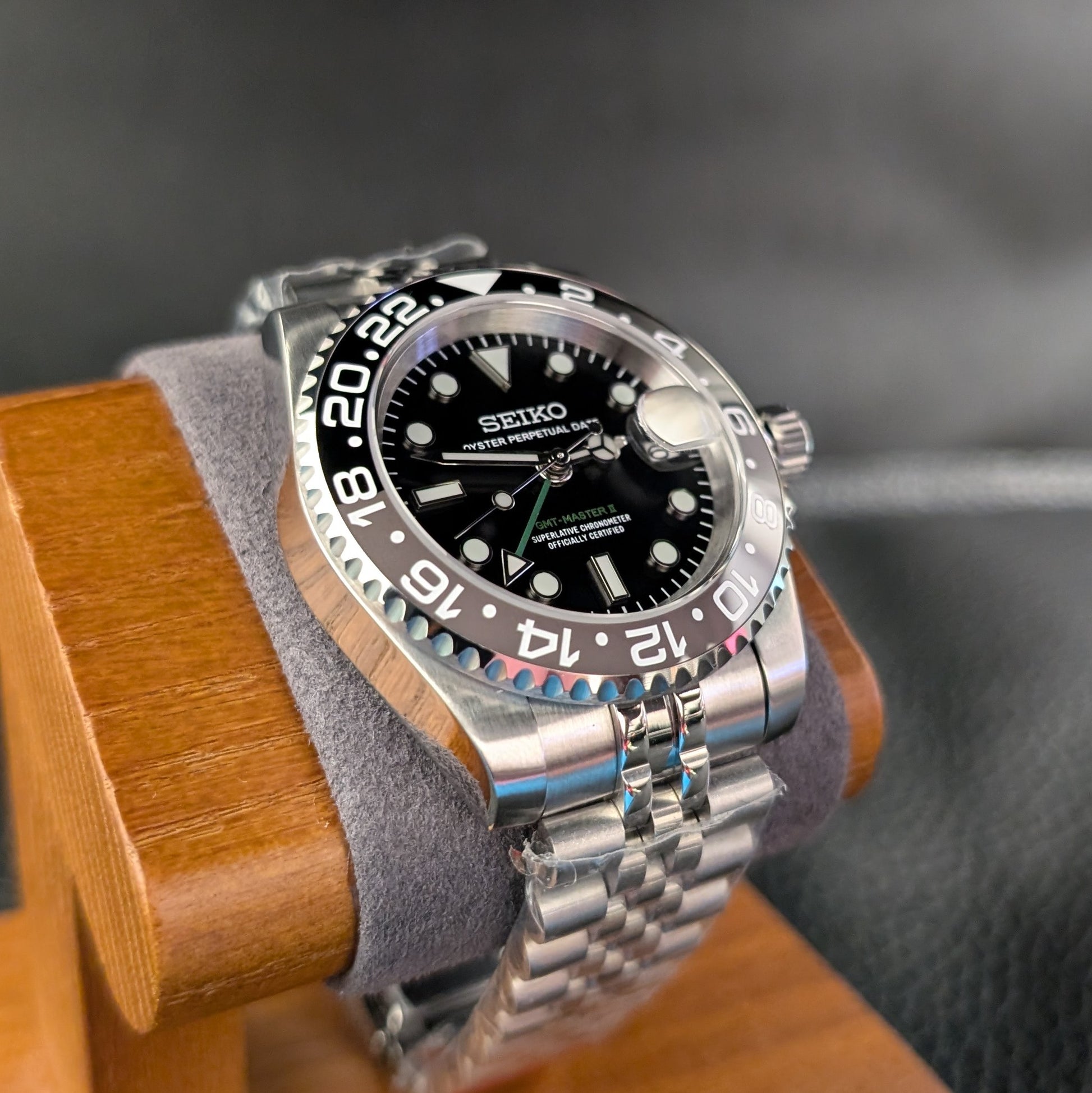 Bruce Wayne - GMT Master-ii Homage 2024 Model - PS Watch Mods