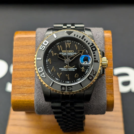 Two tone Yachty Stealthy Arabic Dial - PS Watch Mods