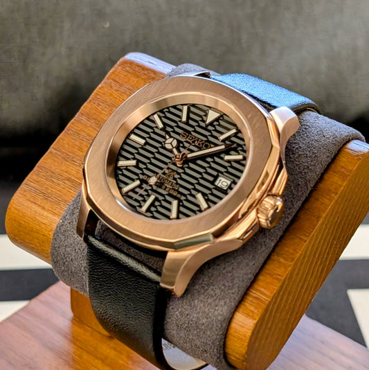 SeikoNaut Rose Gold Custom Mod - PS Watch Mods