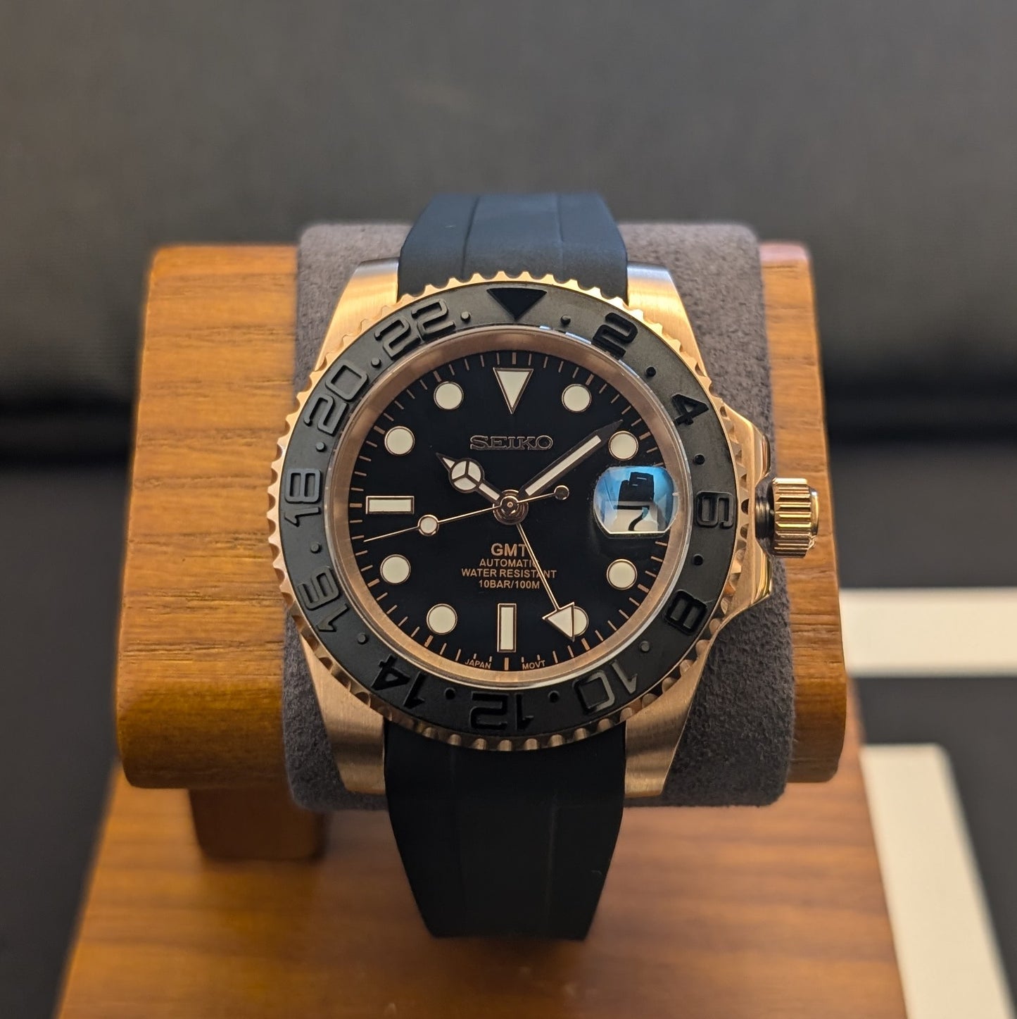 Rose Gold Yachty GMT - PS Watch Mods