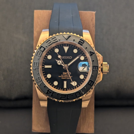 Rose Gold Yachty GMT - PS Watch Mods