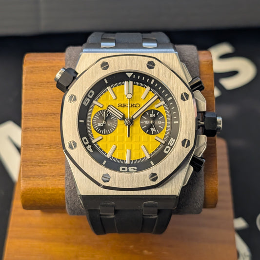 SeikOak Offshore Chronograph – VK64 Yellow Dial