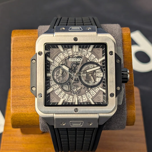 Square Bang Unico Homage – VK63 Chronograph Seiko Mod