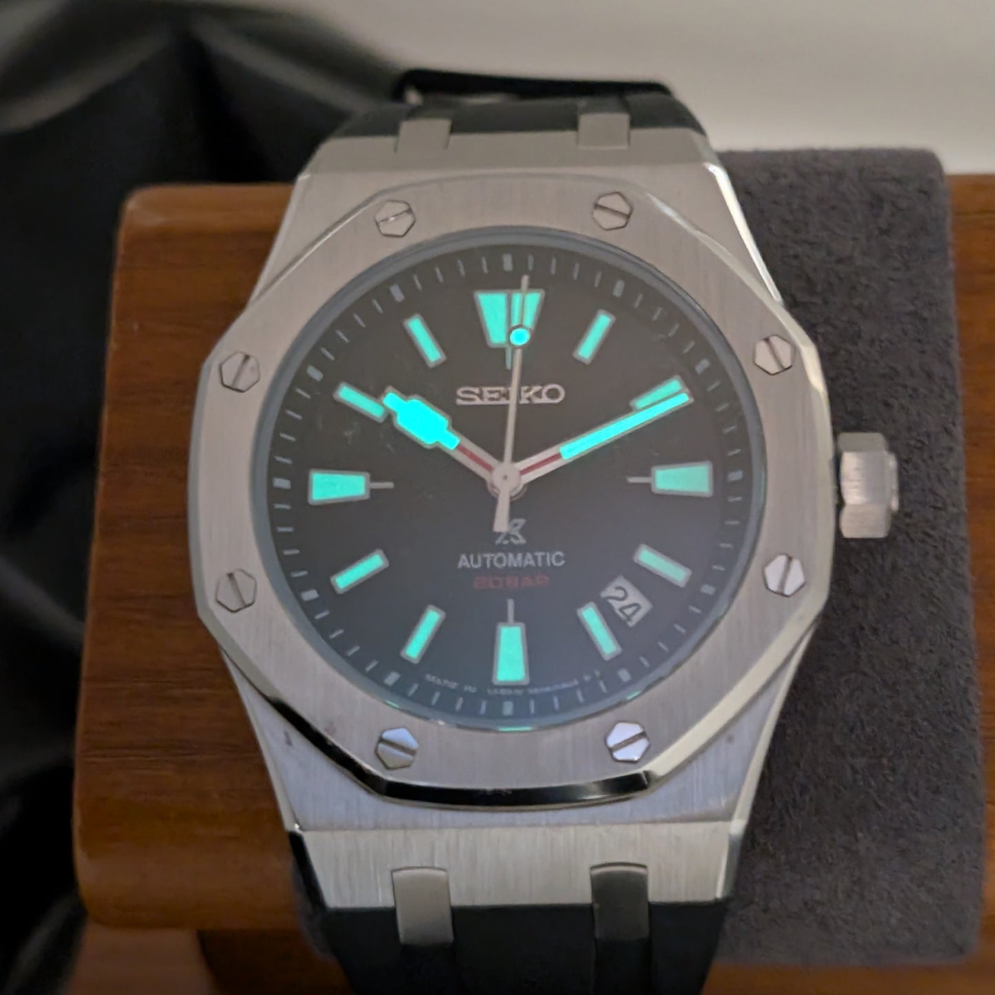 SeikOak Redline Custom Mod – NH35 Automatic