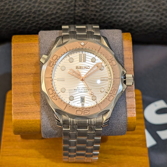 Seamaster 300 Homage - Rose Mist