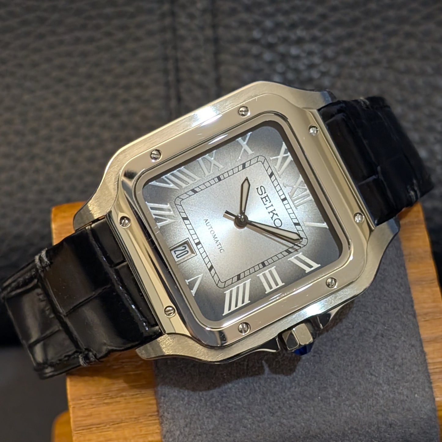 Santos Hommage Seiko Mod