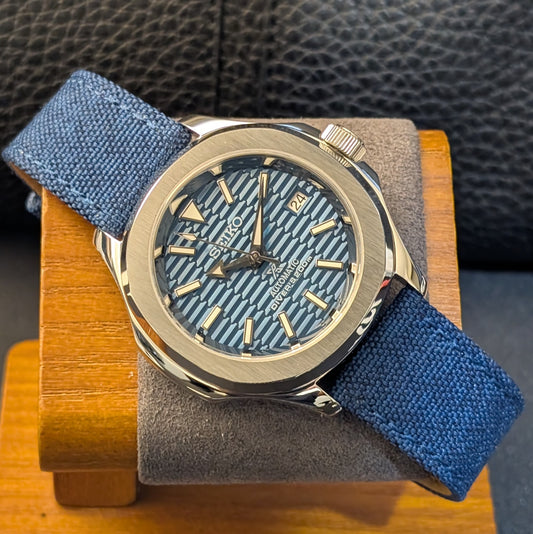 SeikoNaut Blue Wave | Canvas Strap