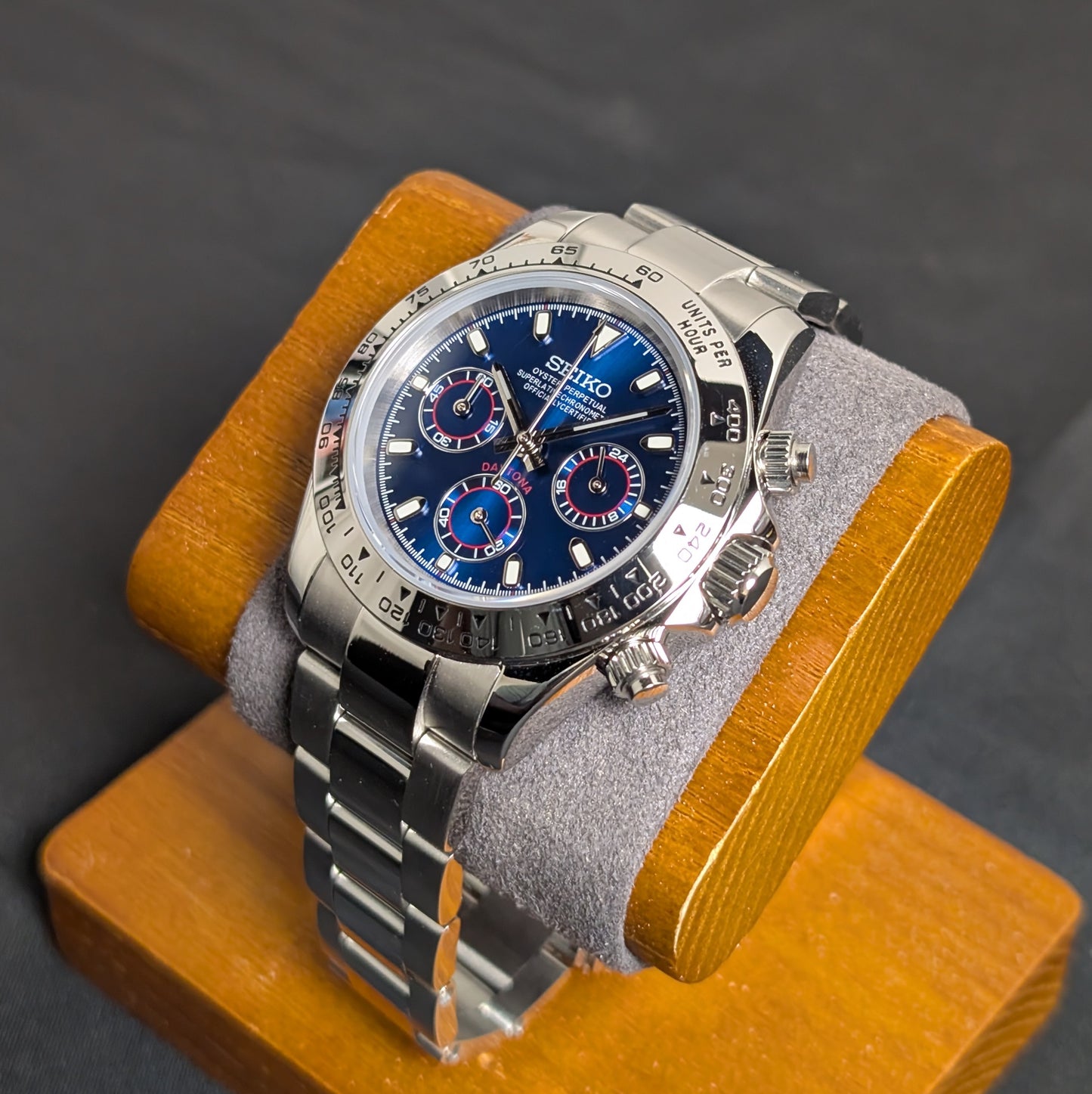 SeikoTona John Mayor| Chronograph | Polished Oyster