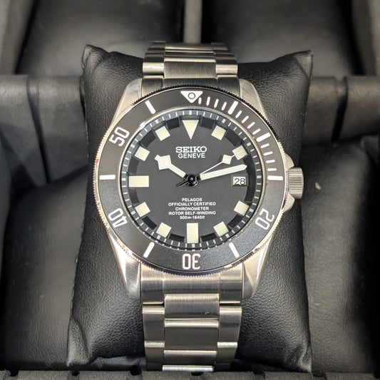 Tudeiko Black Diver - Pelagos Homage