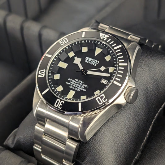 Tudeiko Black Diver - Pelagos Homage