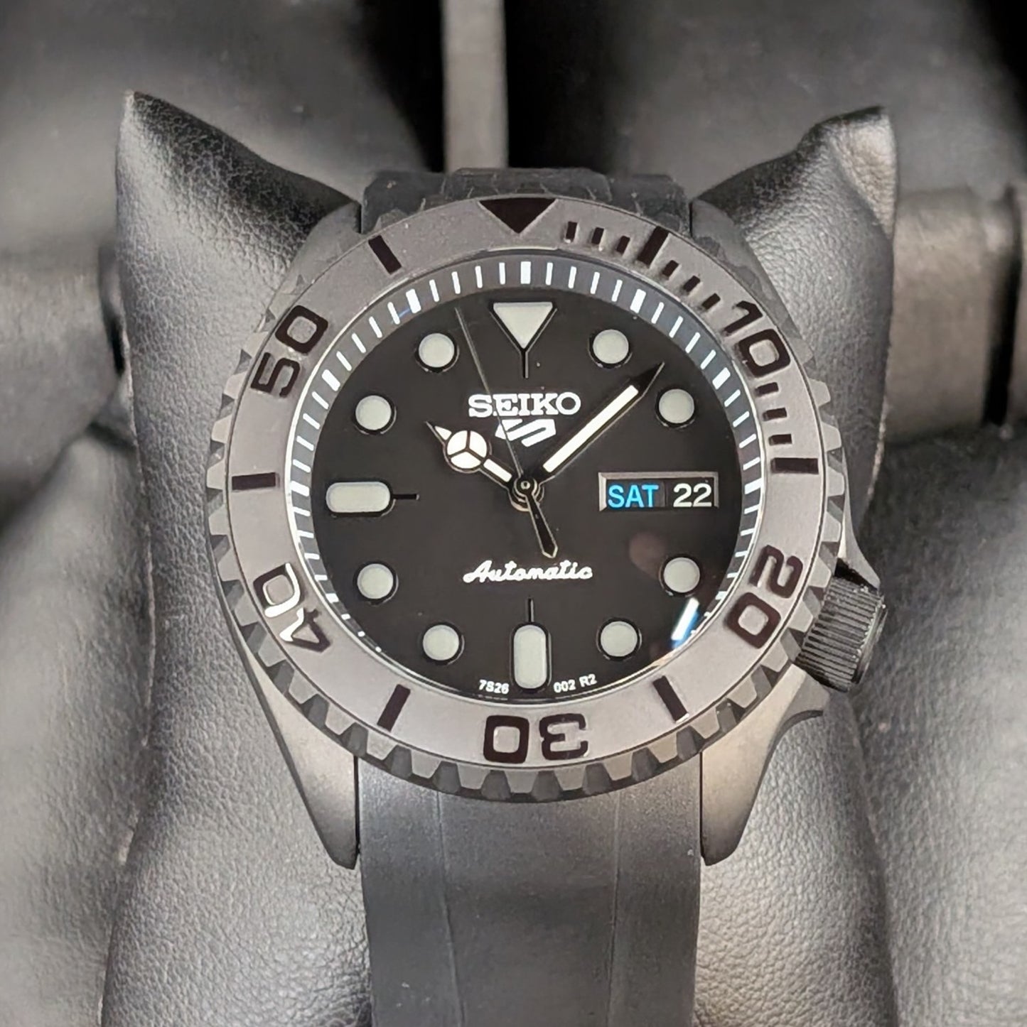 Stealth SKX Seiko Custom Mod