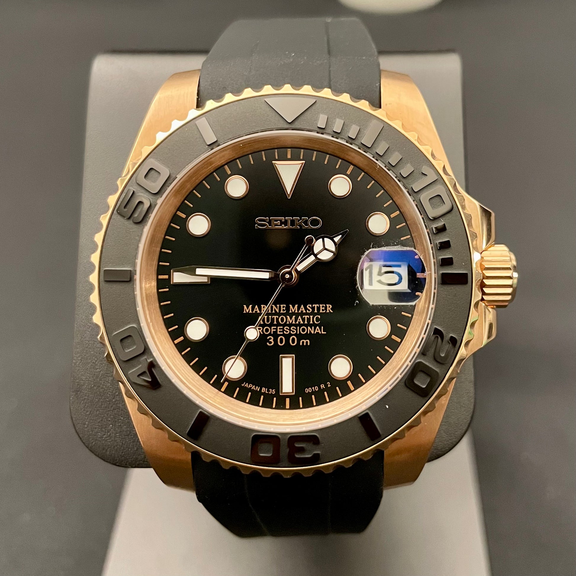 Classic Rose Gold Yachty Homage - PS Watch Mods
