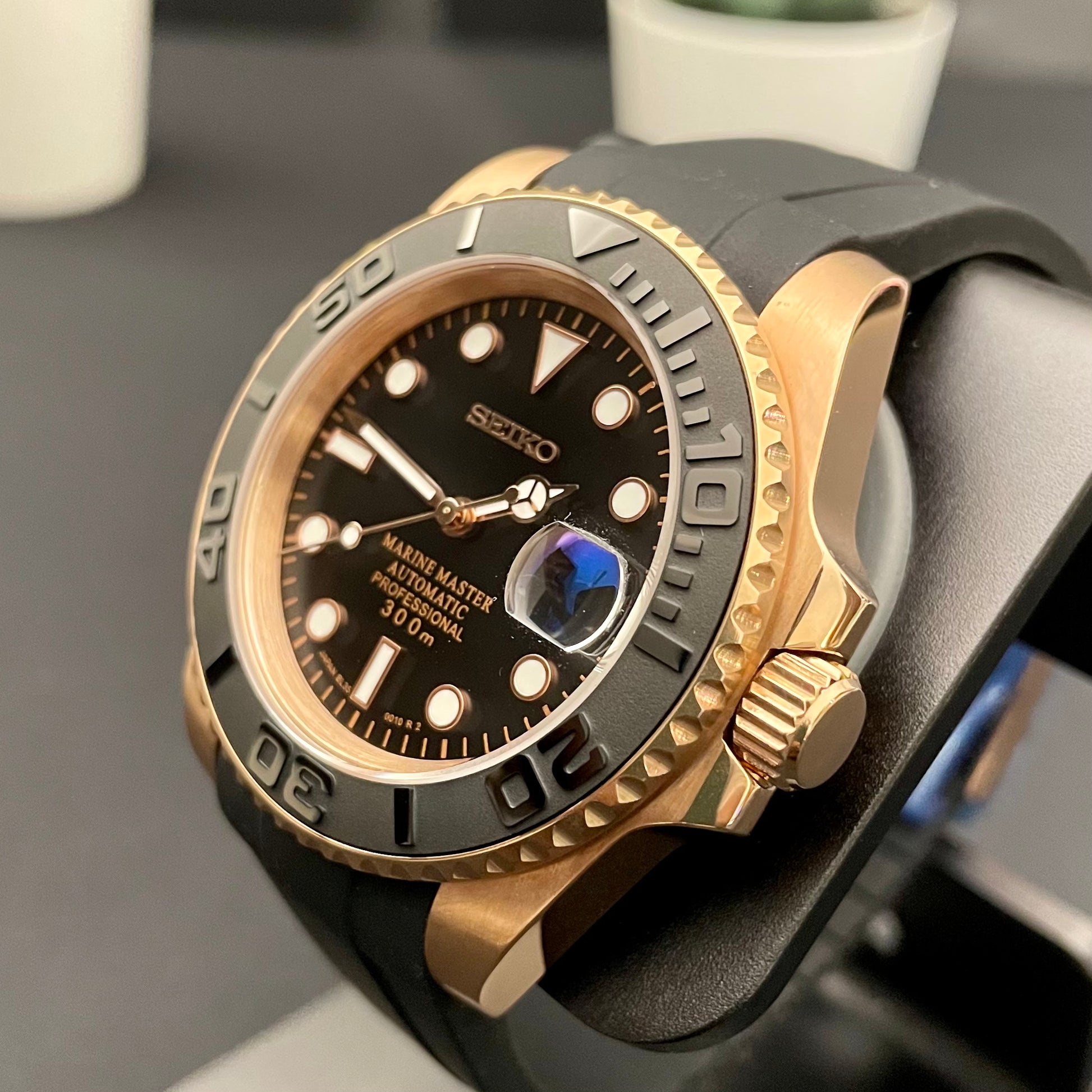 Classic Rose Gold Yachty Homage - PS Watch Mods