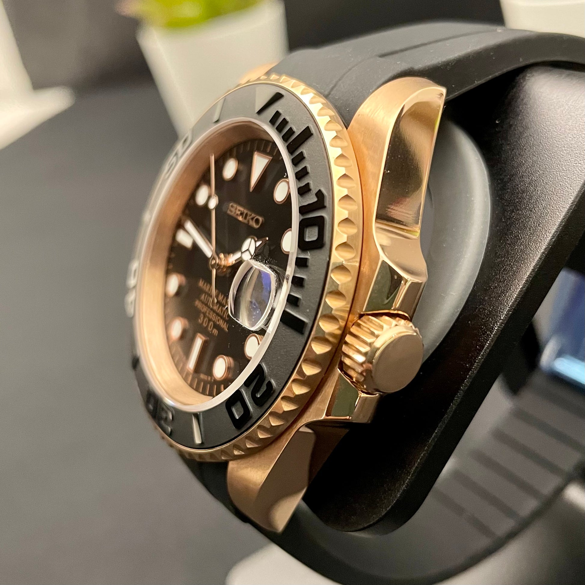 Classic Rose Gold Yachty Homage - PS Watch Mods