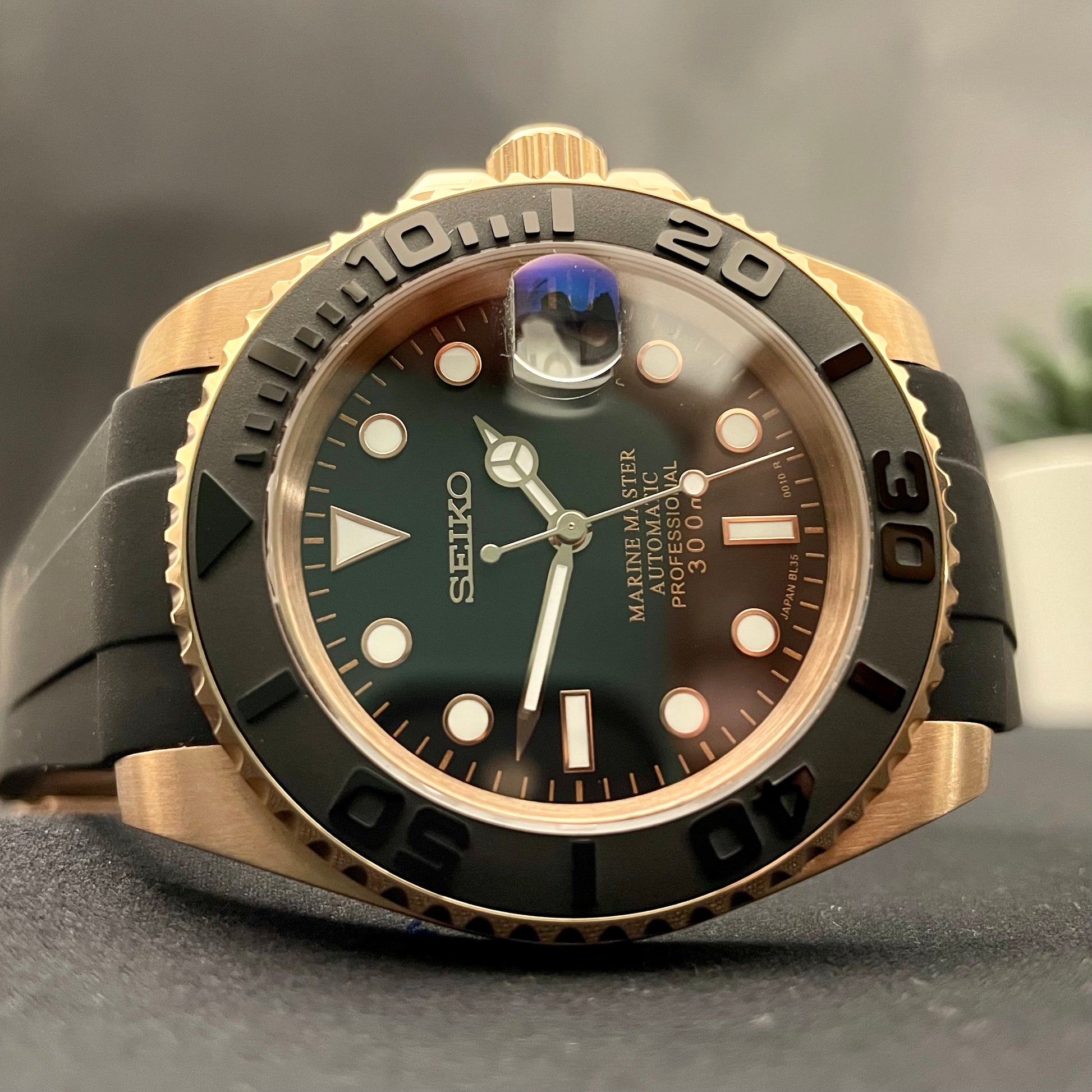 Classic Rose Gold Yachty Homage - PS Watch Mods