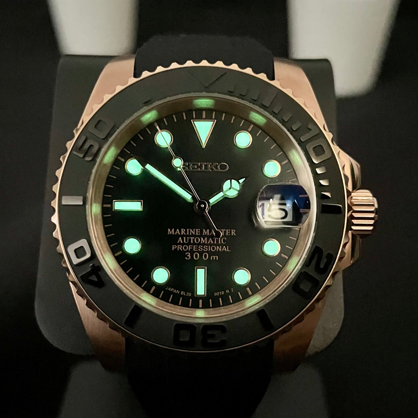 Classic Rose Gold Yachty Homage - PS Watch Mods