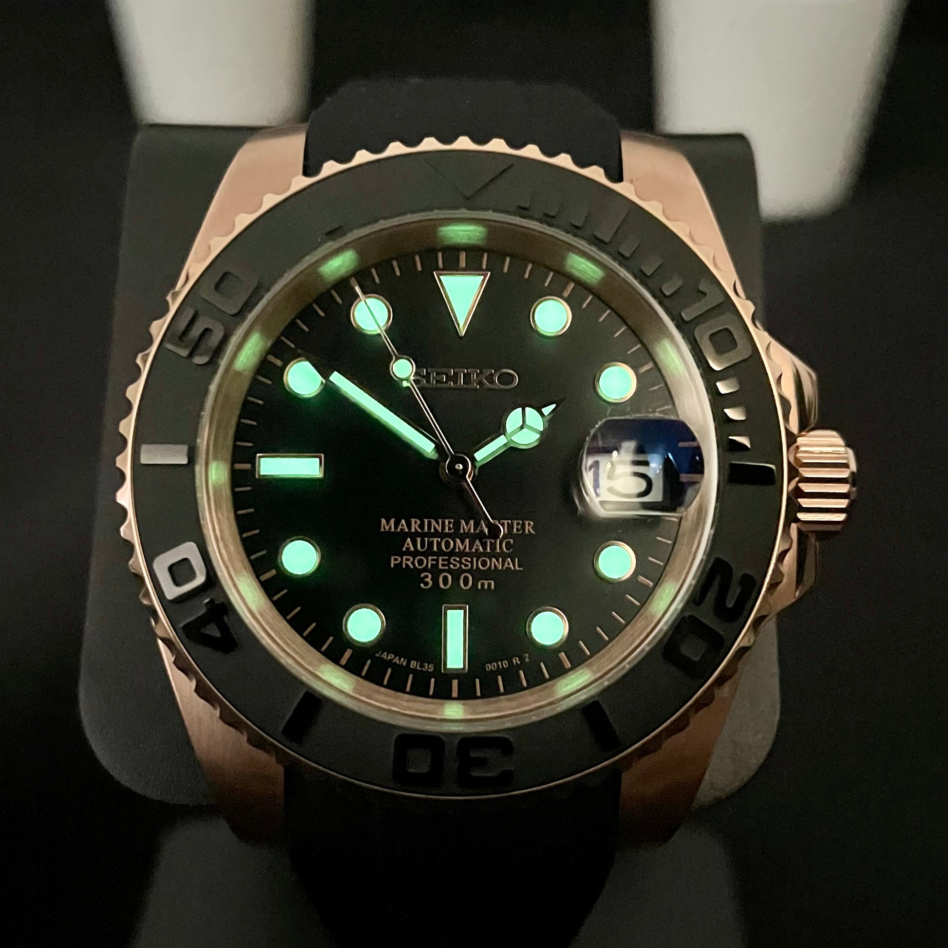 Classic Rose Gold Yachty Homage - PS Watch Mods