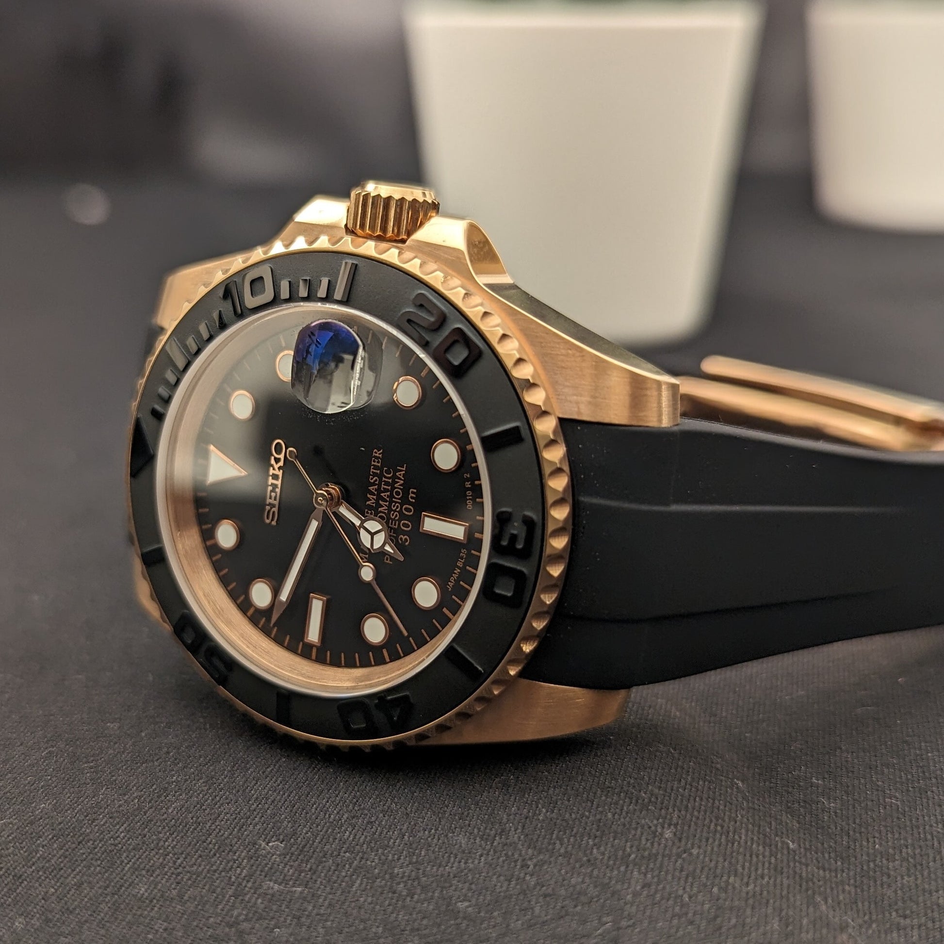 Classic Rose Gold Yachty Homage - PS Watch Mods
