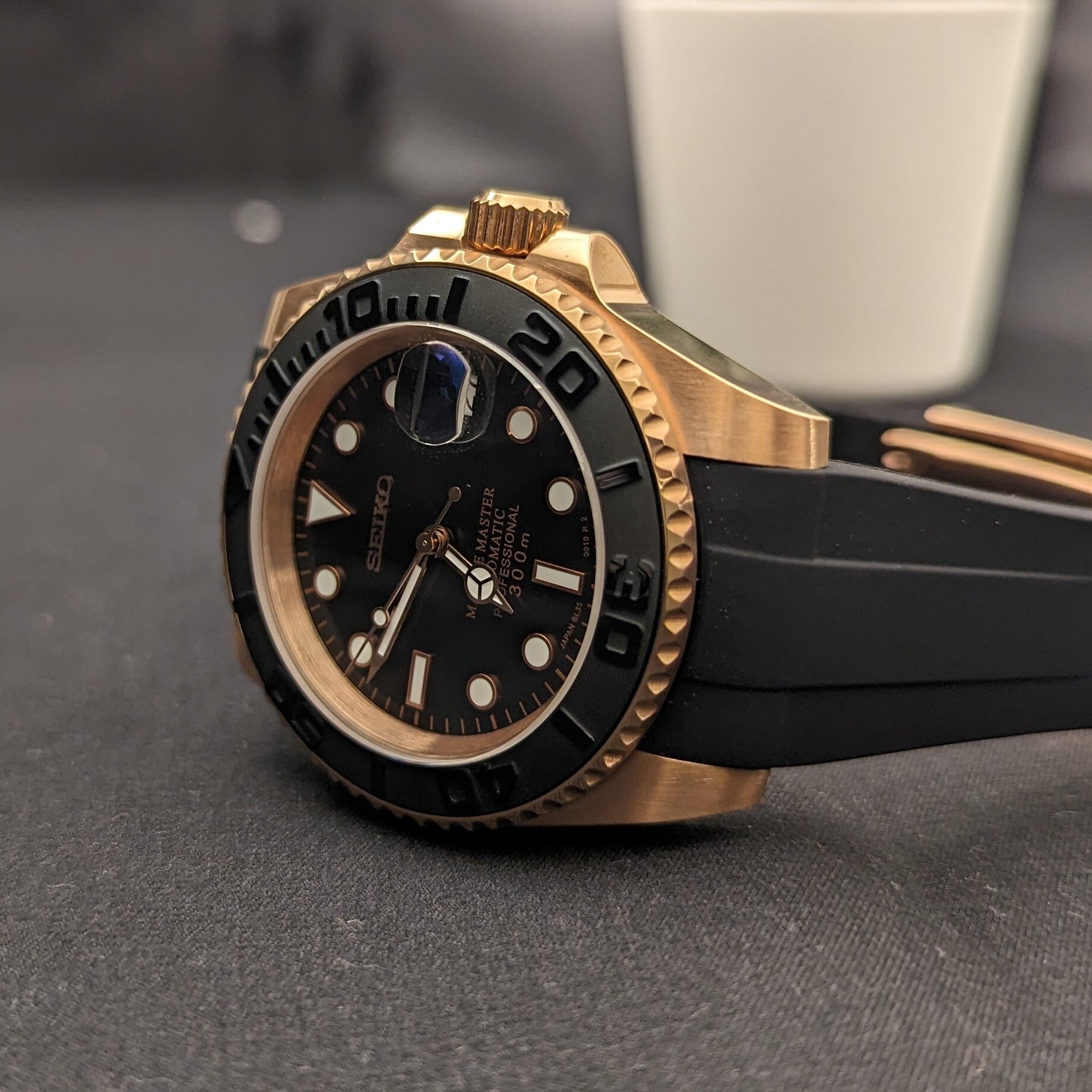 Classic Rose Gold Yachty Homage - PS Watch Mods