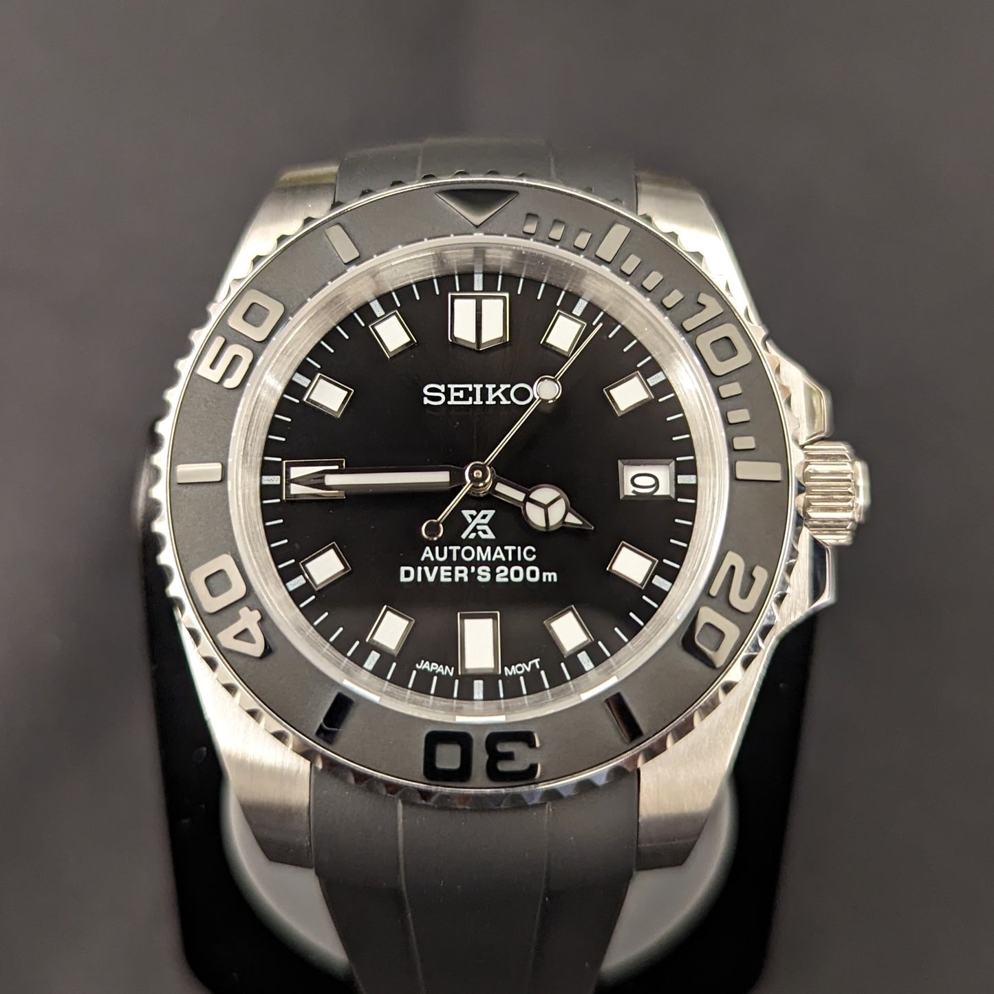 Classic Yachtmaster with a touch of Seiko Style - PS Watch Mods