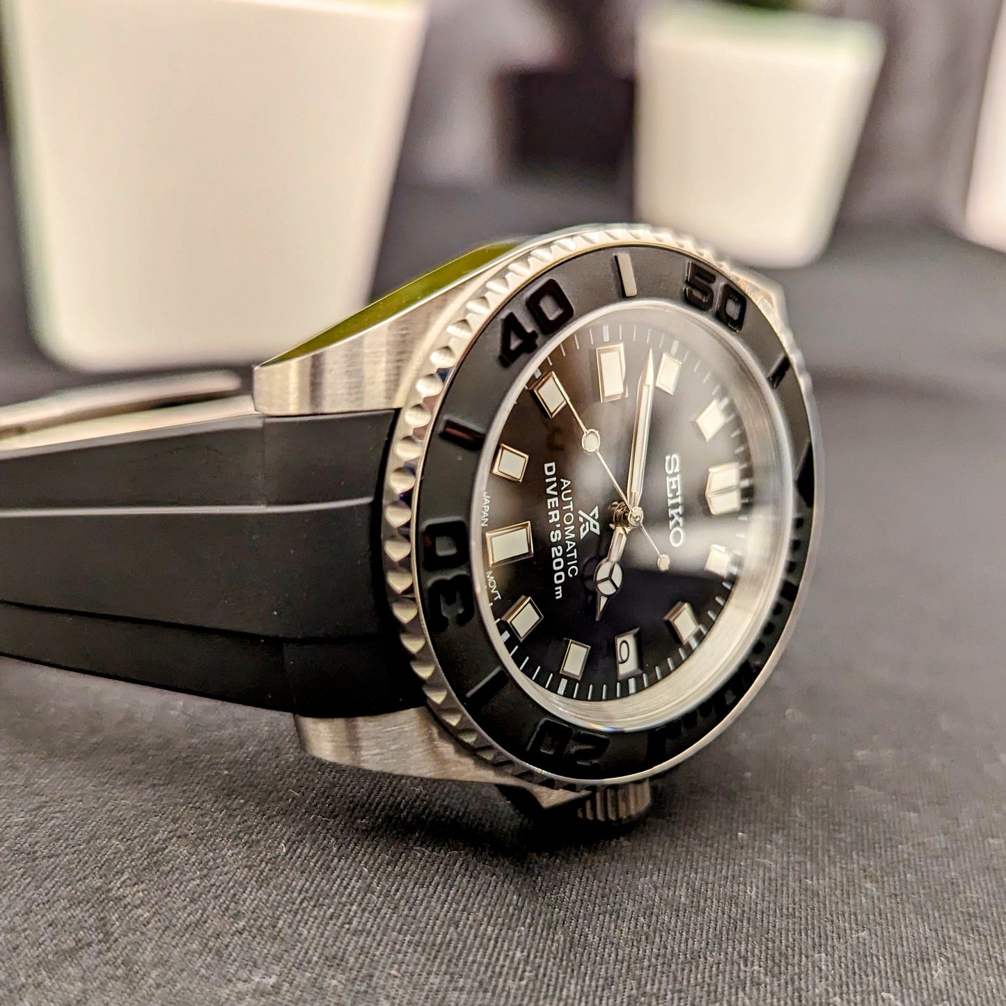 Classic Yachtmaster with a touch of Seiko Style - PS Watch Mods