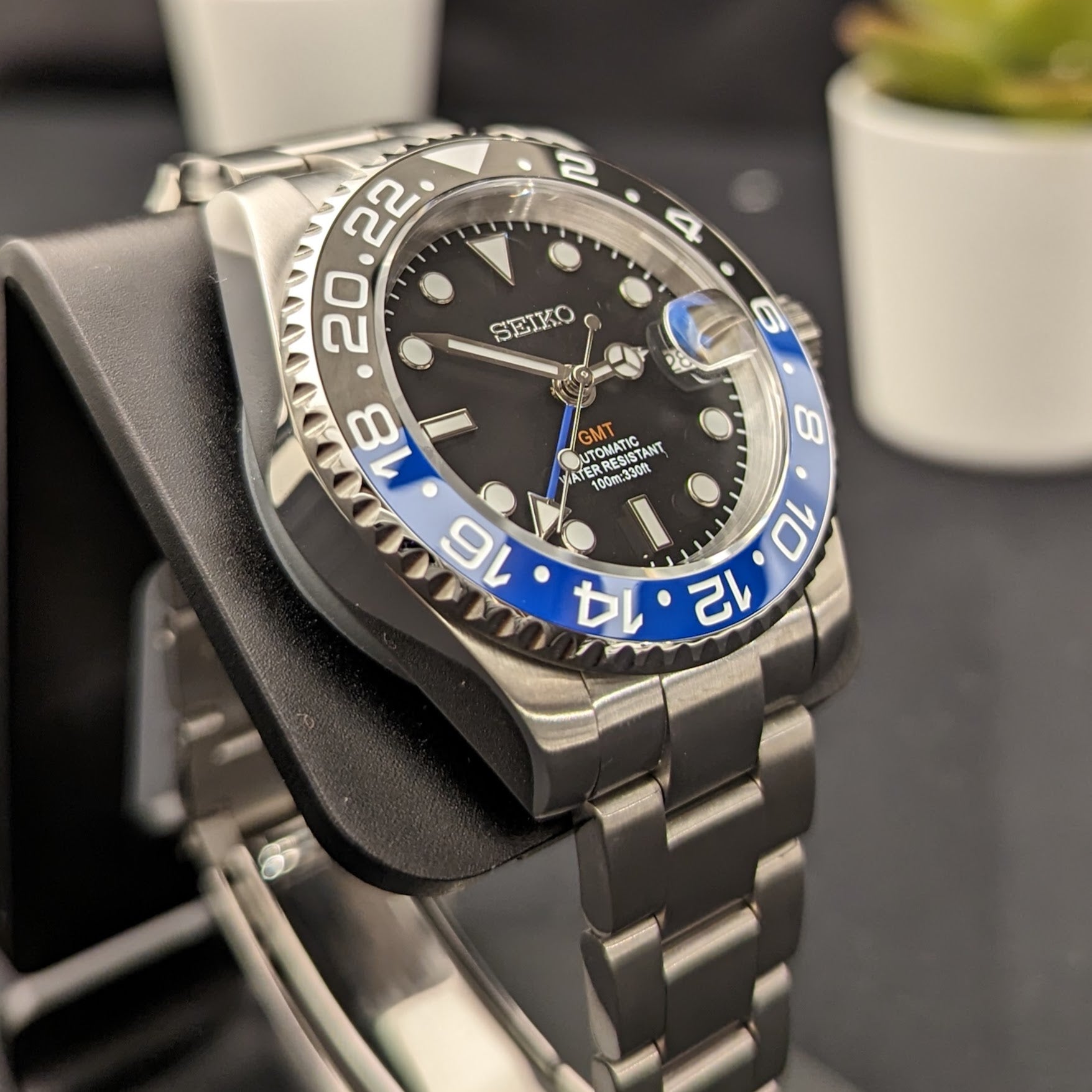 GMT Master-ii Batman Homage - PS Watch Mods