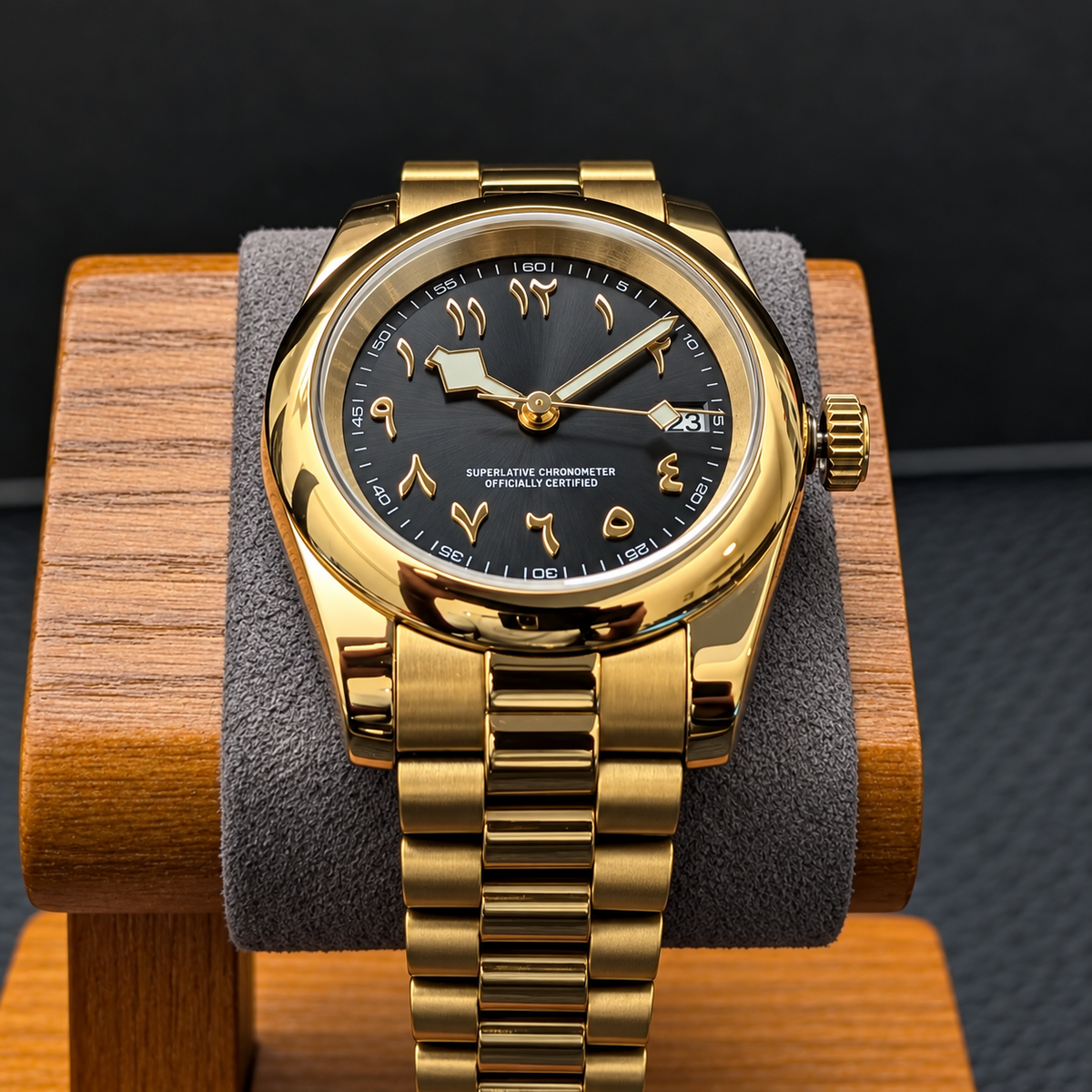 Datecrest Golden Arabic